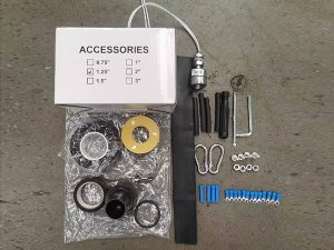 3US series solar stainless steel impeller deep well pump accessories kit