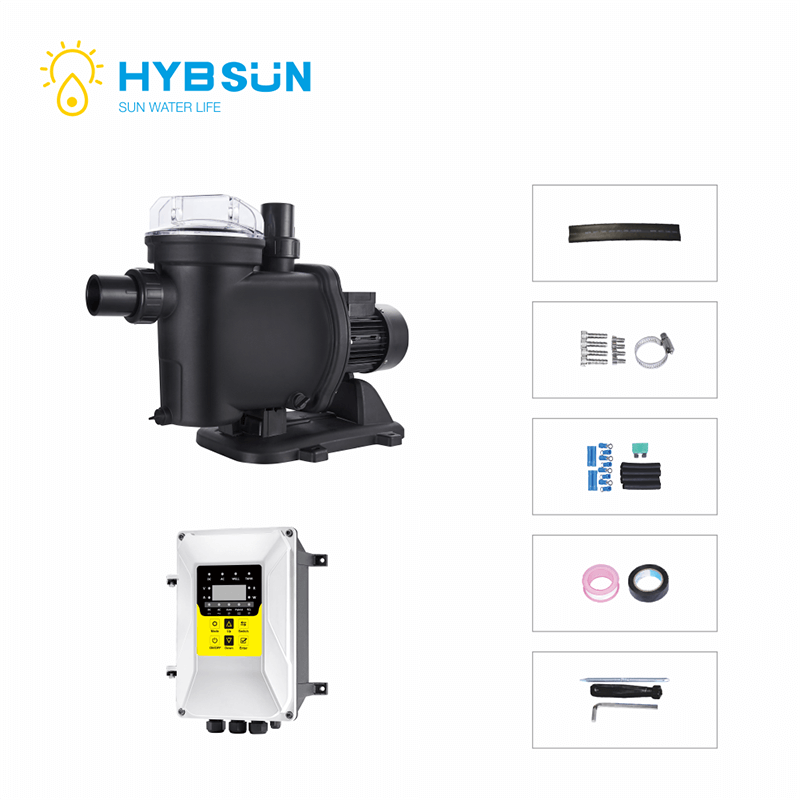 Hybrid ACDC Solar Water Pump For Swimming Pool 1 (2)