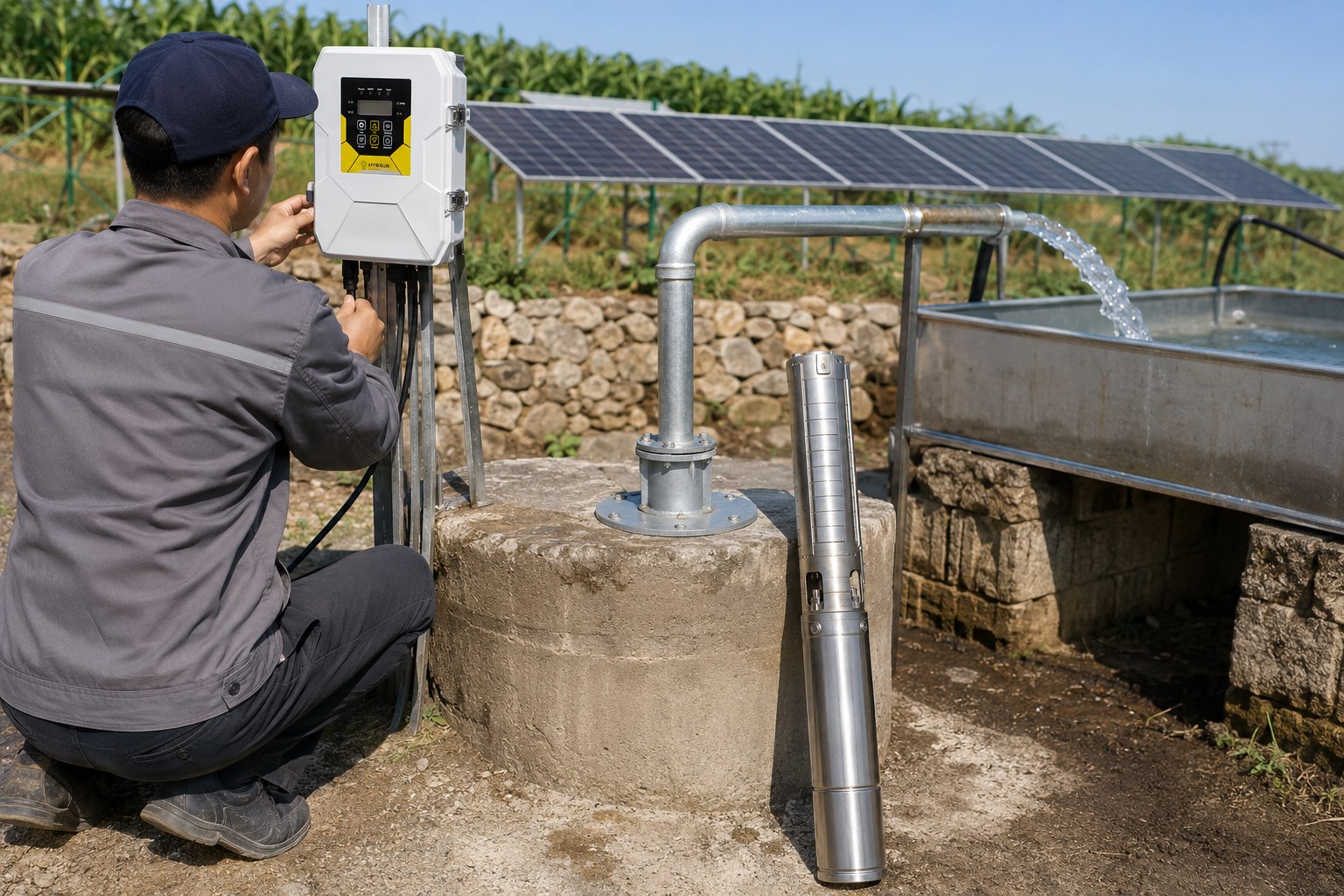 choosing the best water pump from a selection