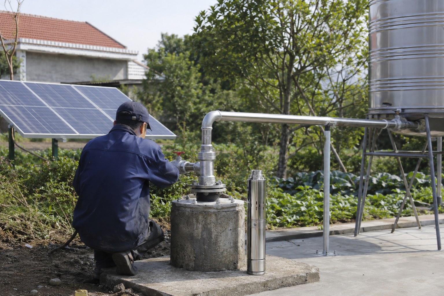 A collection of different types of water pumps on a clean background